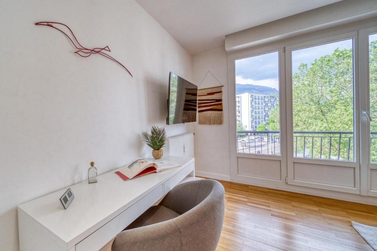 Le Joli Stade, Appartement Avec Magnifique Vue, Grenoble, Rhone Alpes Exteriér fotografie