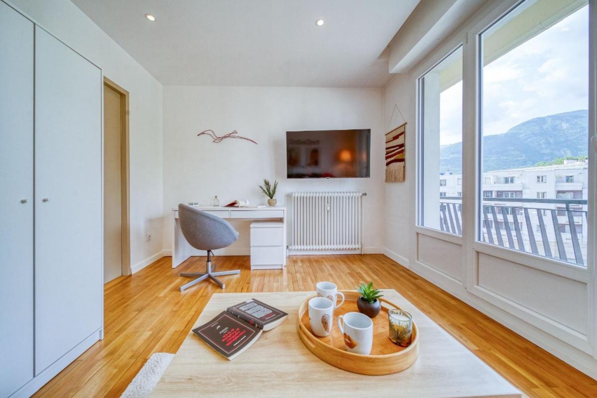Le Joli Stade, Appartement Avec Magnifique Vue, Grenoble, Rhone Alpes Exteriér fotografie