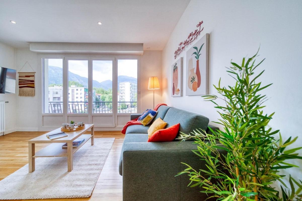 Le Joli Stade, Appartement Avec Magnifique Vue, Grenoble, Rhone Alpes Exteriér fotografie