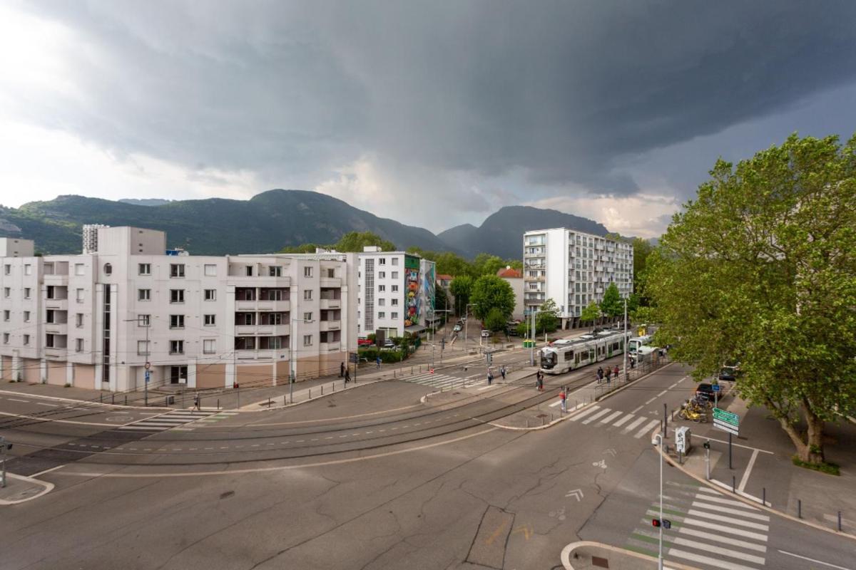 Le Joli Stade, Appartement Avec Magnifique Vue, Grenoble, Rhone Alpes Exteriér fotografie