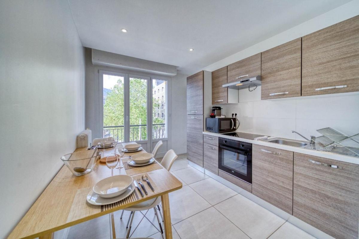 Le Joli Stade, Appartement Avec Magnifique Vue, Grenoble, Rhone Alpes Exteriér fotografie