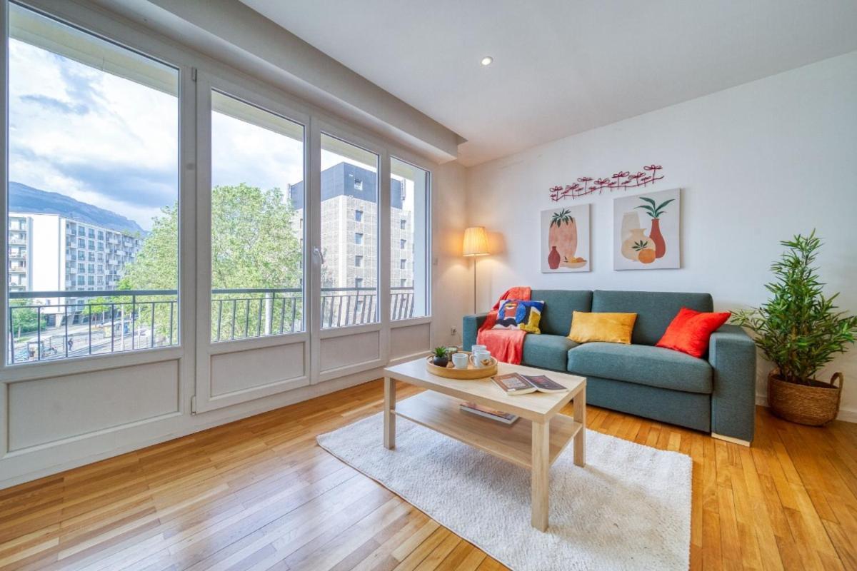 Le Joli Stade, Appartement Avec Magnifique Vue, Grenoble, Rhone Alpes Exteriér fotografie