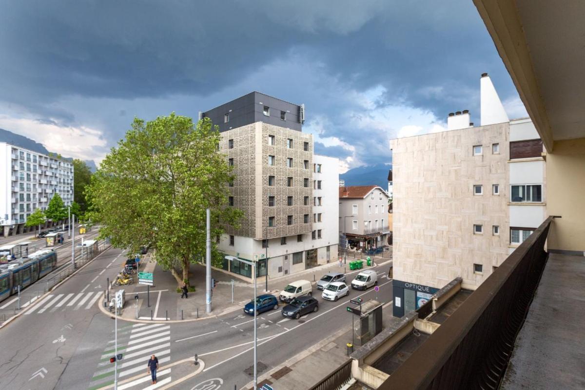 Le Joli Stade, Appartement Avec Magnifique Vue, Grenoble, Rhone Alpes Exteriér fotografie